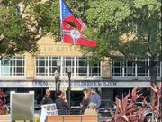 Shock and Outrage as Florida Nazis Spotted Outside Children's Museum