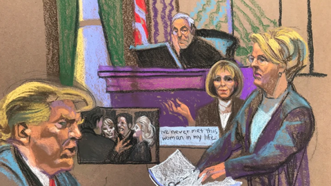 "The Courtroom Clash between Judge Kaplan and Alina Habba: A Dire Situation for Trump"