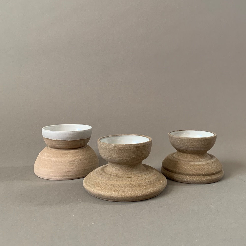 Three Bulb Forcing Vases