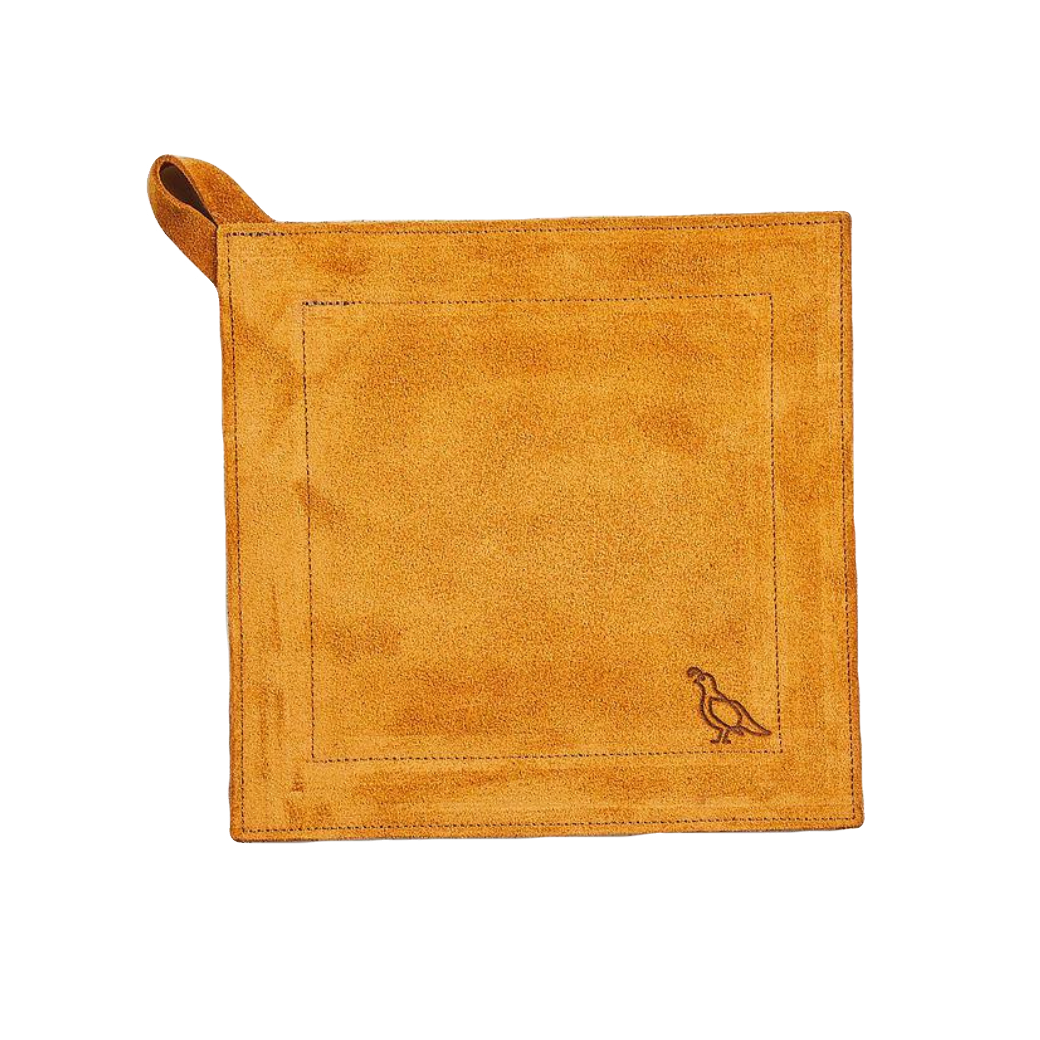 Smithey suede brown potholder