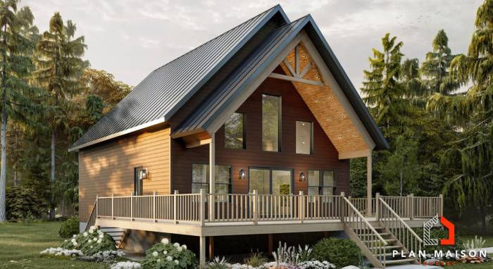 intégrer extension chalet existant