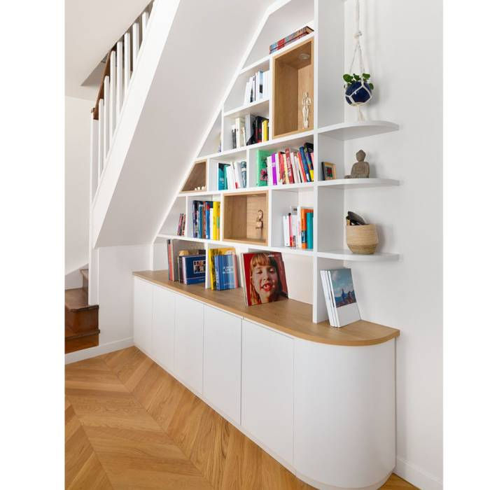 meuble sur mesure sous escalier