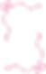 A pink ribbon frame