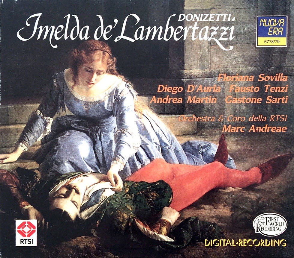 GAETANO DONIZETTI Imelda dé Lambertazzi