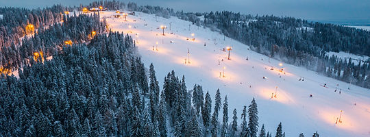 Ski Resort at Night