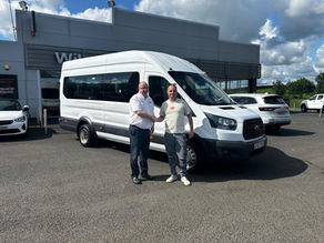 🚐 Welcoming Our New Minibus from Wilsons of Rathkenny!