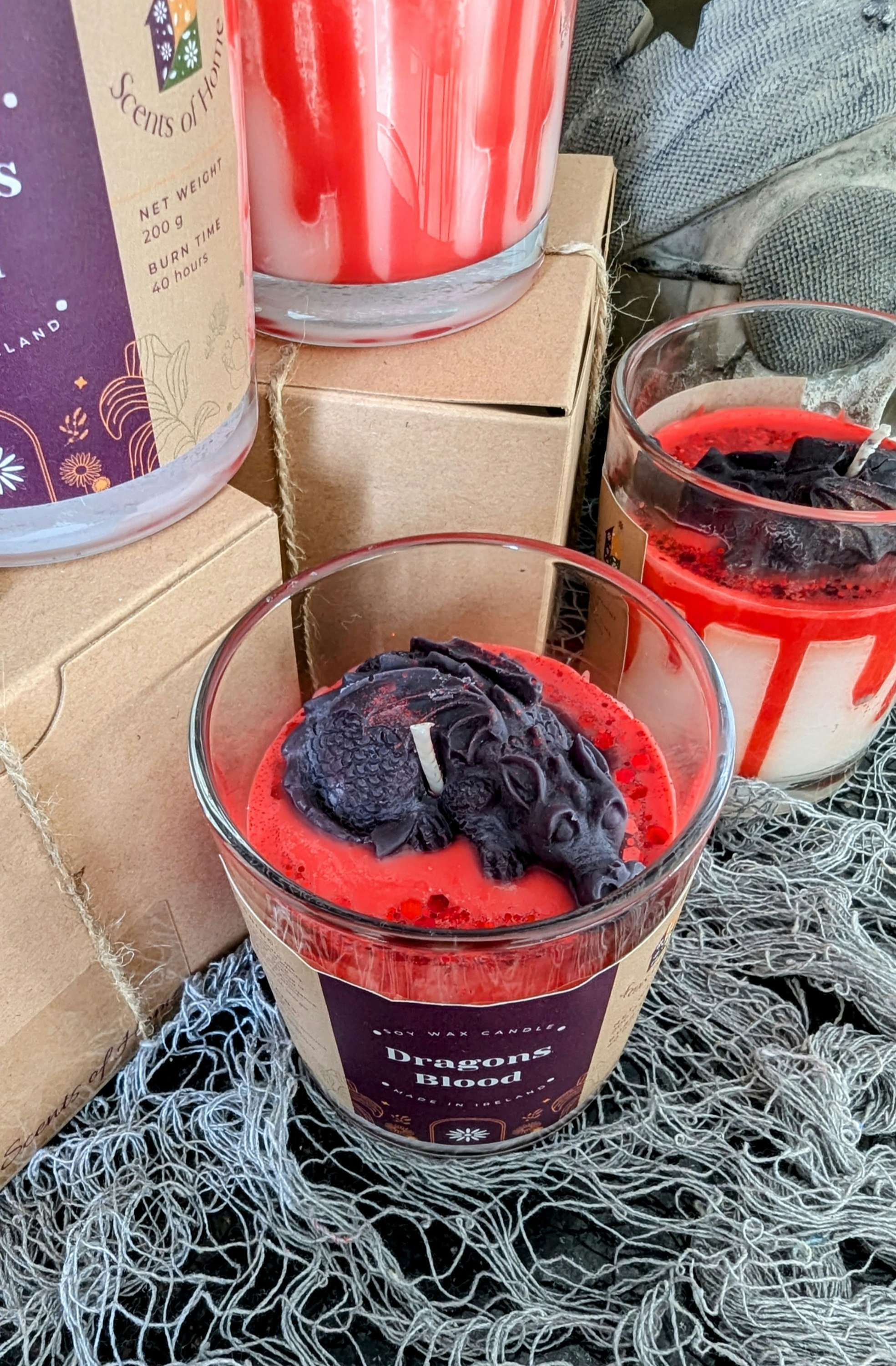 Dragon's Blood Candle