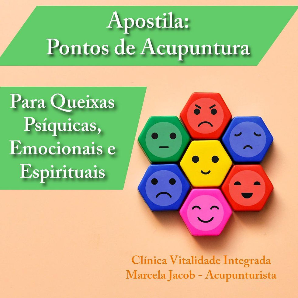 Reuni em uma Apostila os principais Pontos de Acupuntura que são utilizados para compor tratamentos psicológicos e espirituais
