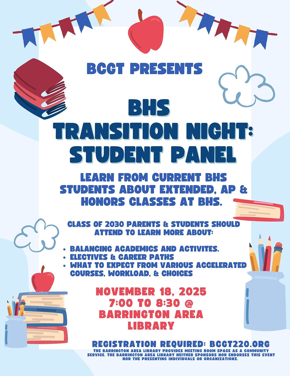 BHS Transition Night