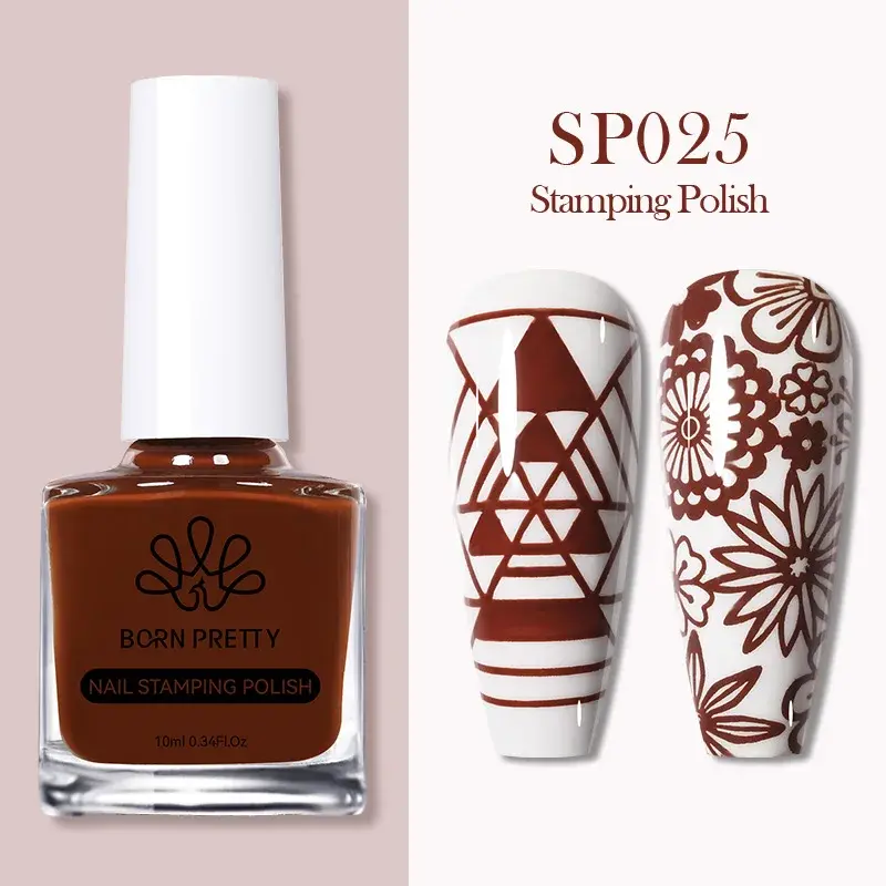 Miniaturbild: BORN PRETTY 10ml 25 Colors Nail Stamping Polish Nail Art Varnish With Peel Off