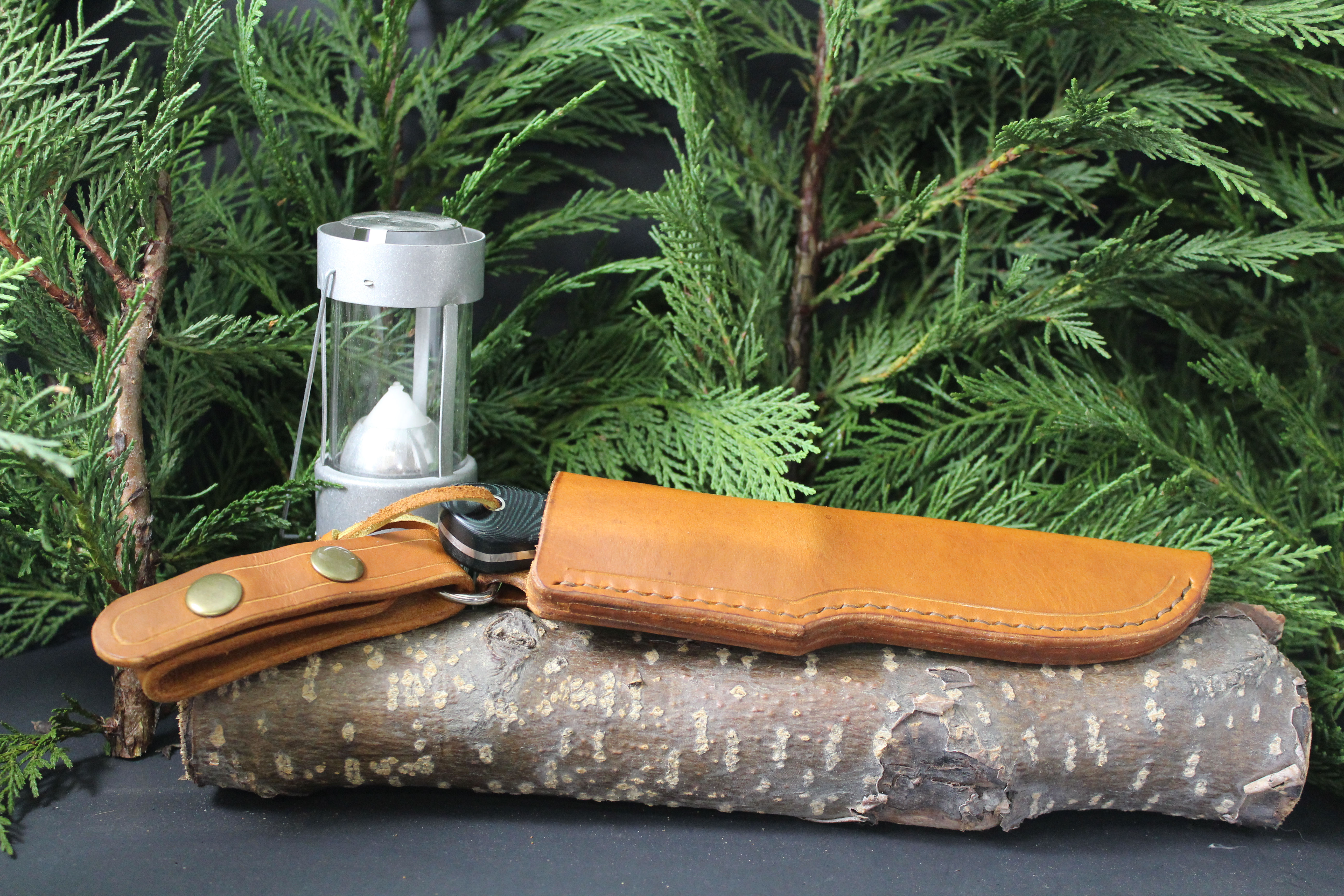 Leather sheaths for Hawk Badger