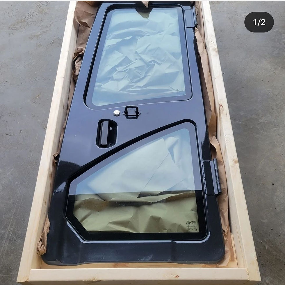 New Surplus John Deere Excavator Cab Door