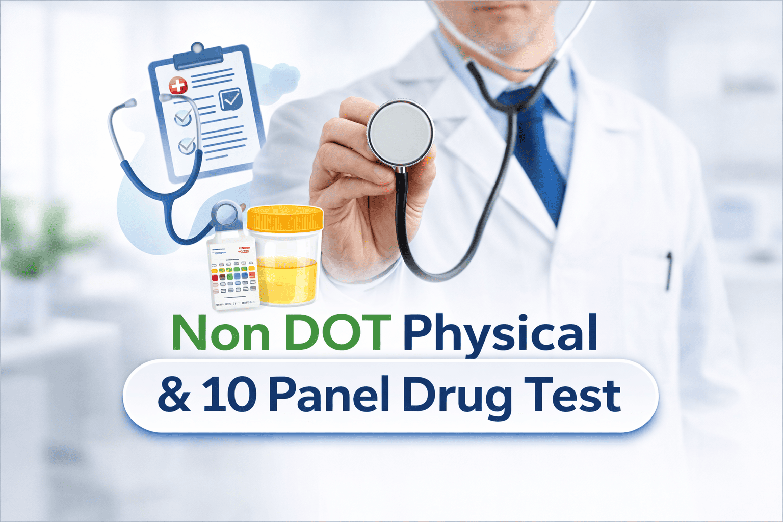 Non DOT Physical & 10 Panel Drug Test