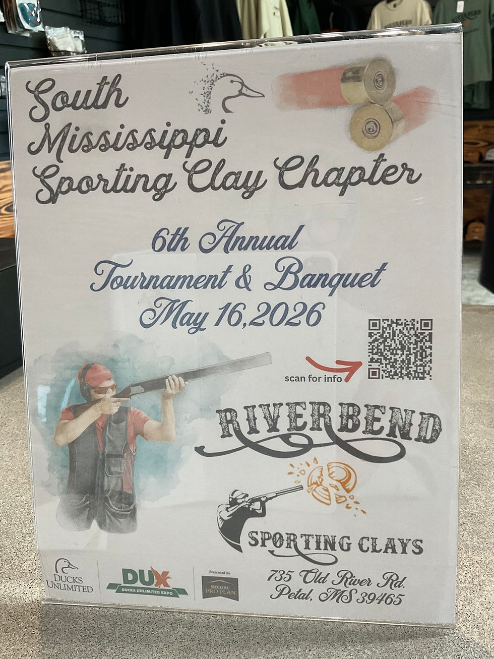 South MS Sporting Clay Shoot and Banquet