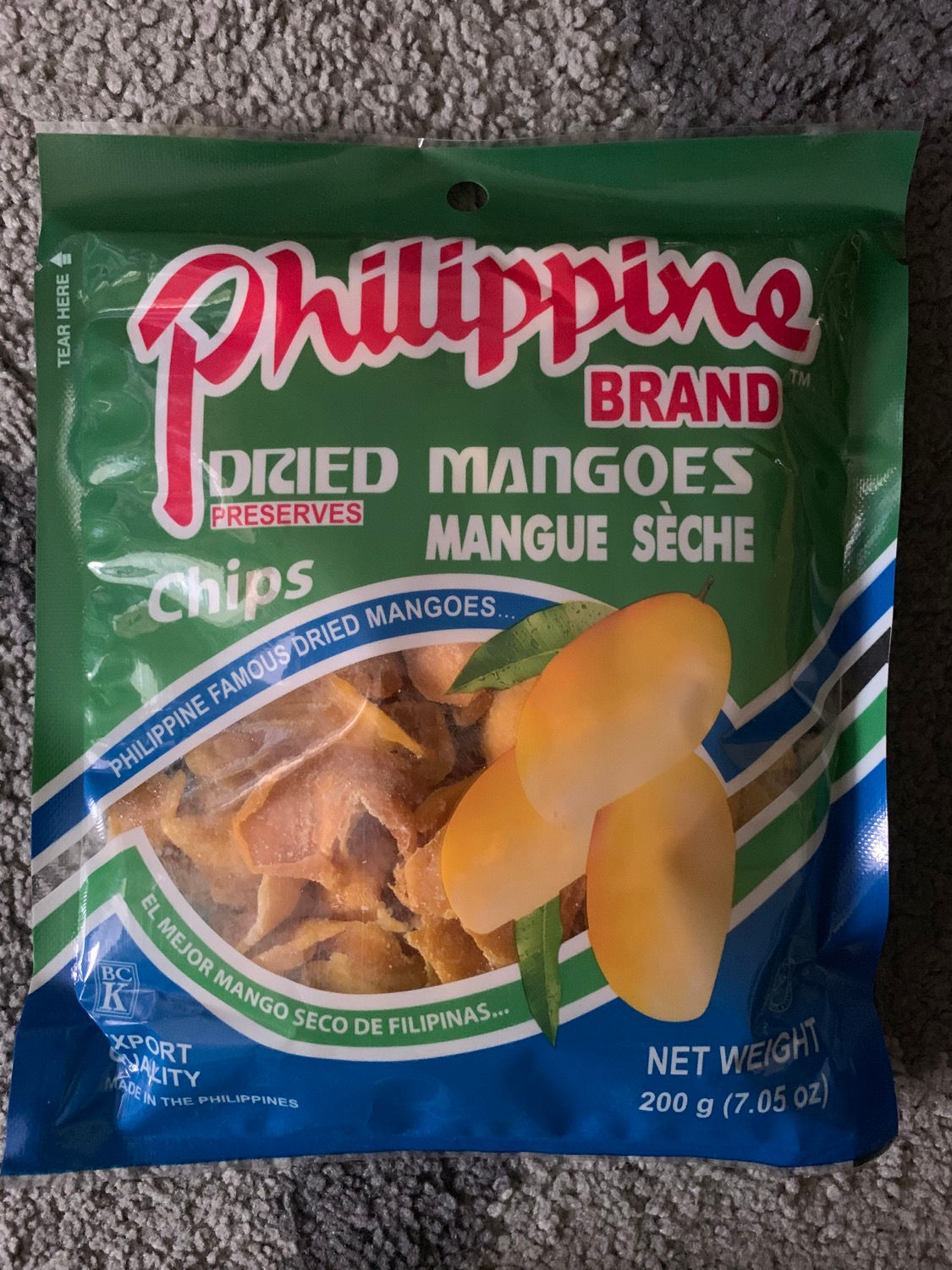 Philippine Brand Dried Mango Chips