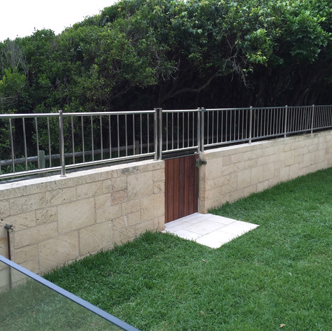 Custom Stainless Steel balustrade, pool fence  & gate 