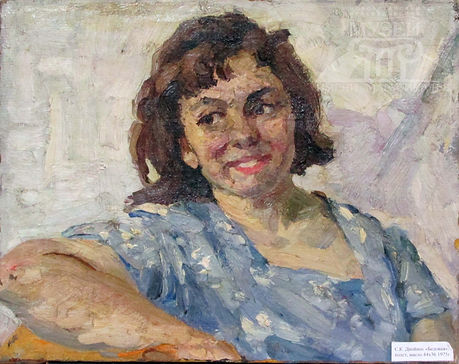 С.К. Двойнос "Бедовая", холст, масло, 1975 г.