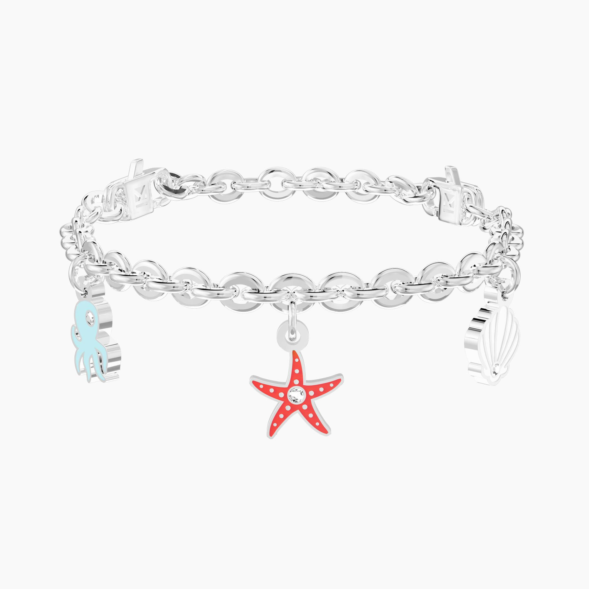Kidult 732286 Bracciale regolabile con ciondolo stella marina