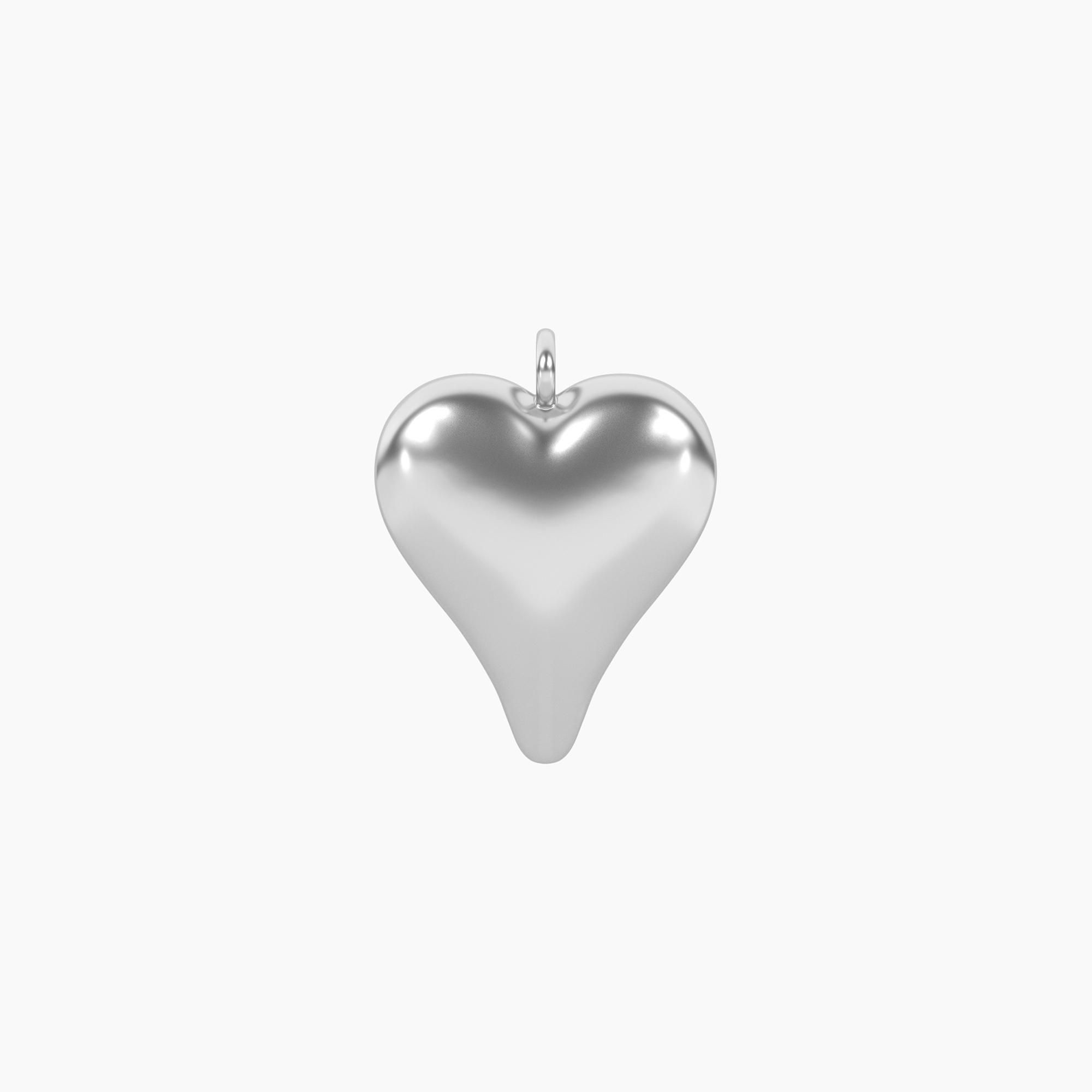 Kidult By You 741159 Ciondolo a forma di cuore allungato