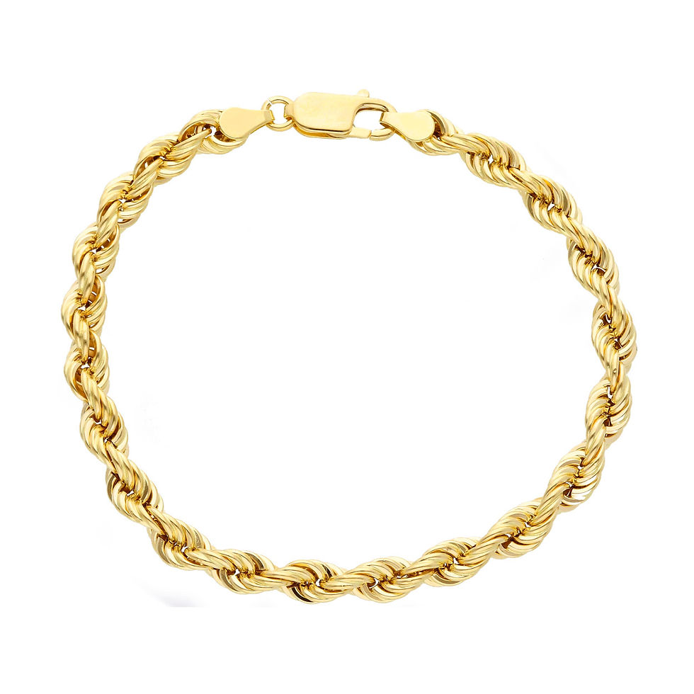Raggi Bracciale Corda oro giallo GWVCL100GG20