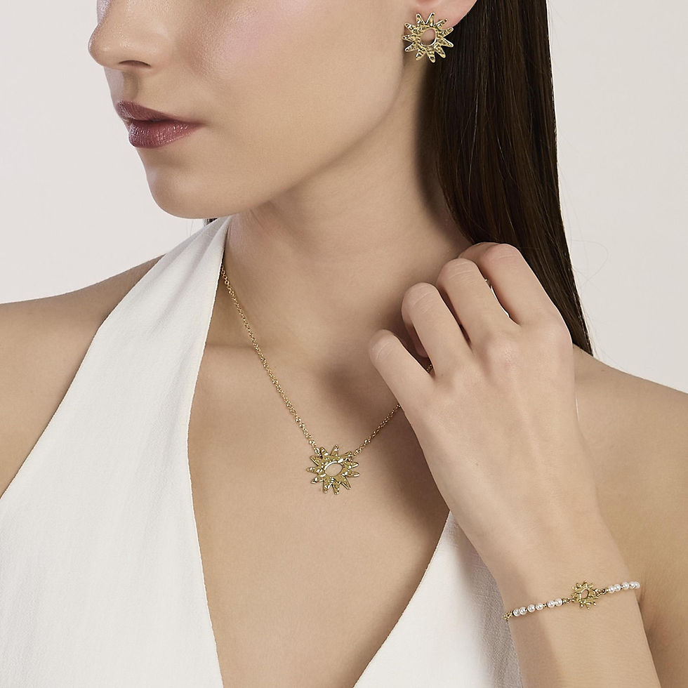 Thumbnail: Kidult 851120 Girocollo con sole in acciaio dorato
Style 68

