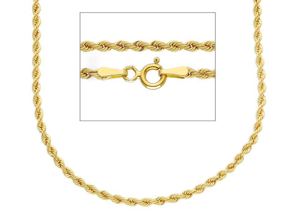 RAGGI Girocollo Maglia Corda oro giallo GWVCC040GG45