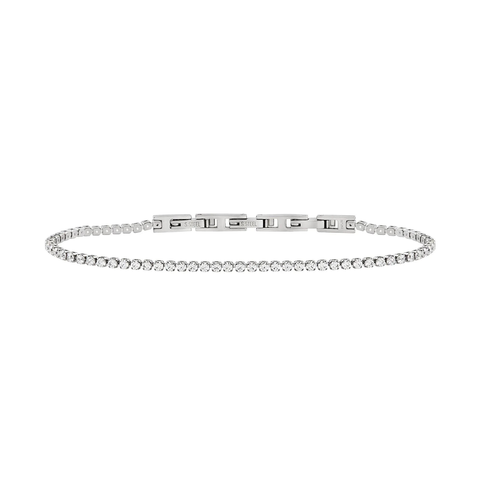 BREIL TENNIS BRACCIALE TENNIS IN ACCIAIO E CUBIC ZIRCONIA TJ3592