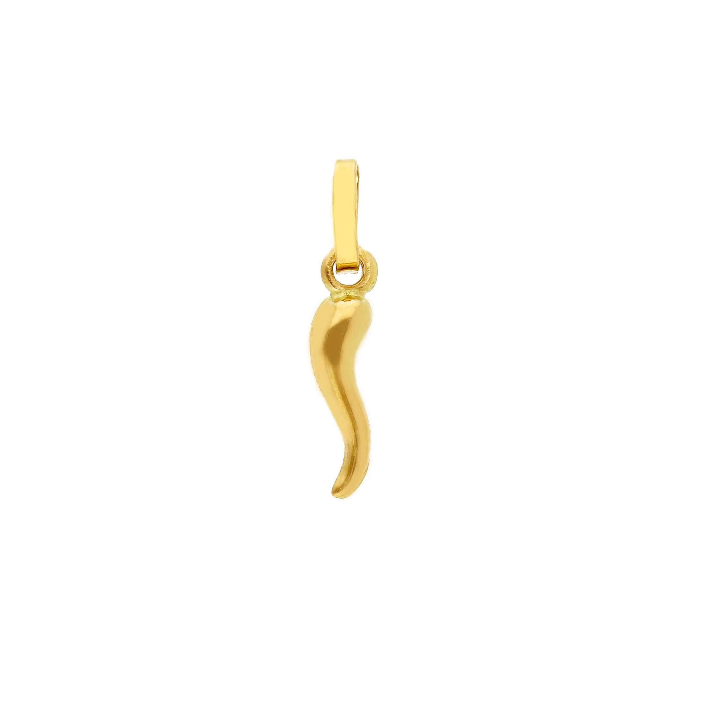 Raggi Ciondolo Cornetto oro giallo GW095685