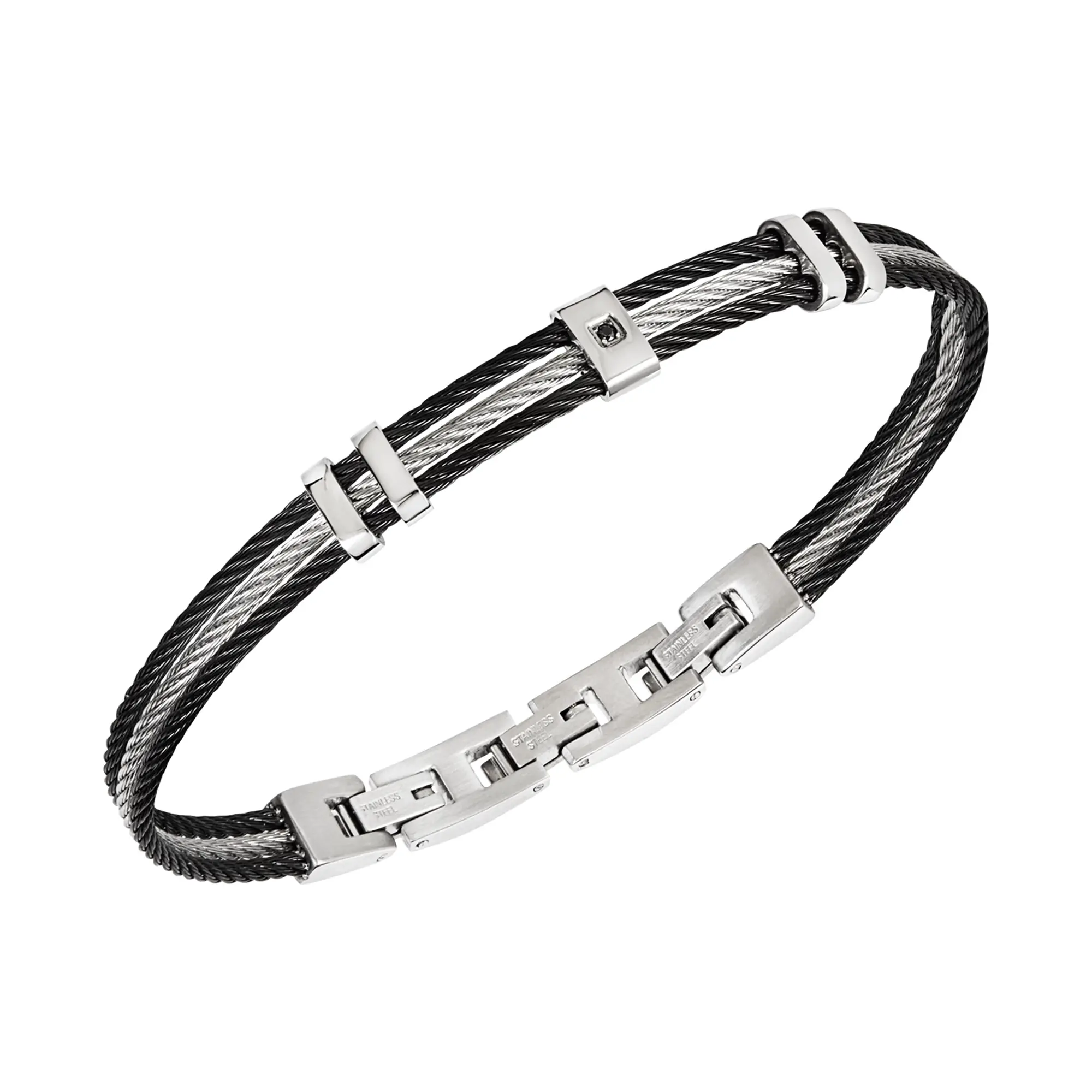 BREIL LOOP BRACCIALE IN ACCIAIO BICOLOR TJ3442