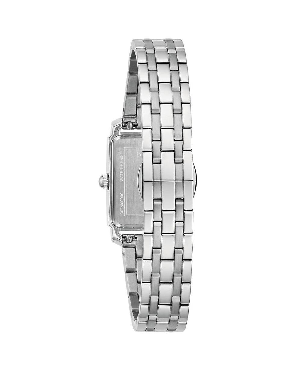 Miniatura: Orologio Bulova Classic Sutton Tank Lady Diamonds Quartz 21 mm. 96P244