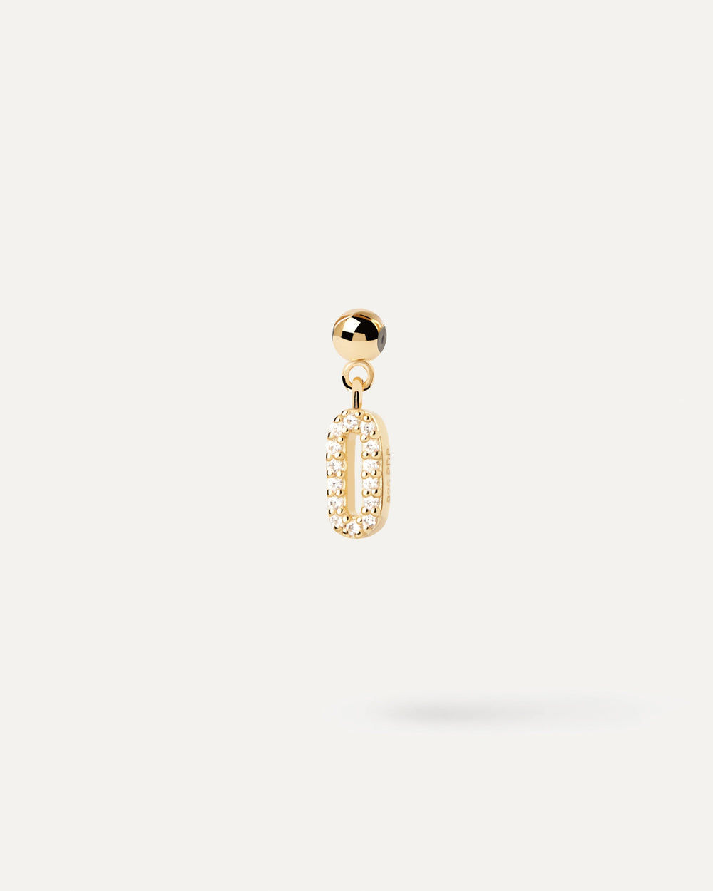 PDPAOLA CHARM LETTERA O CH01-064-U