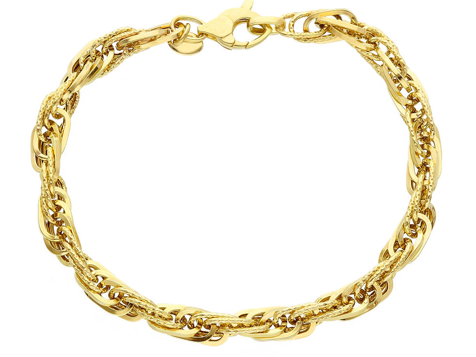 Raggi Bracciale oro giallo GW273003