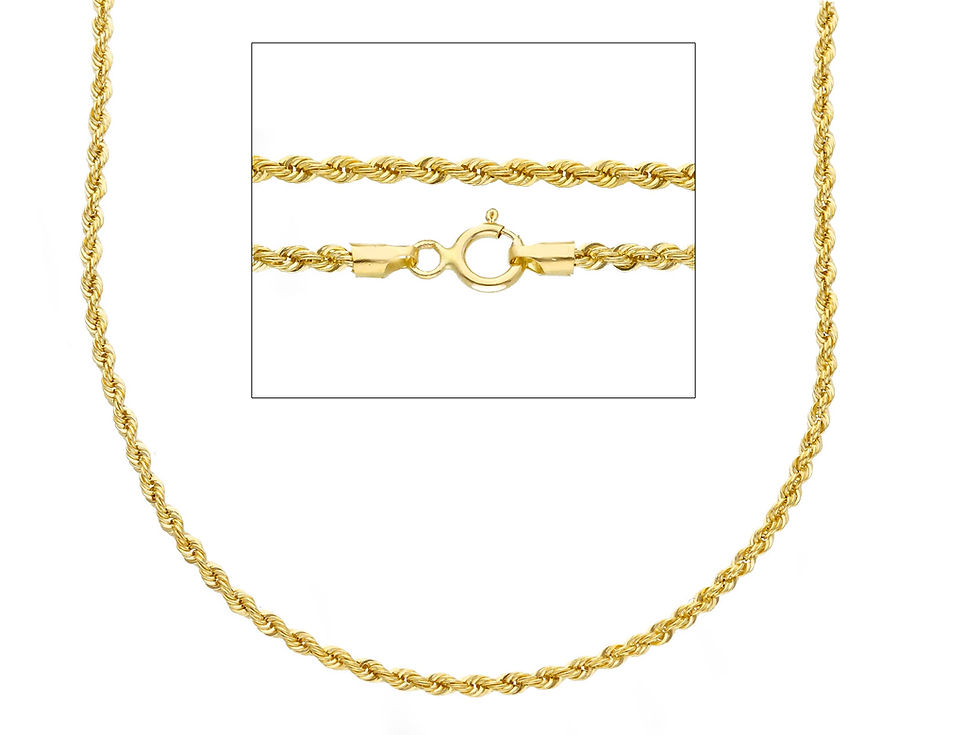 Raggi Collana Corda oro giallo GWVCC030GG50