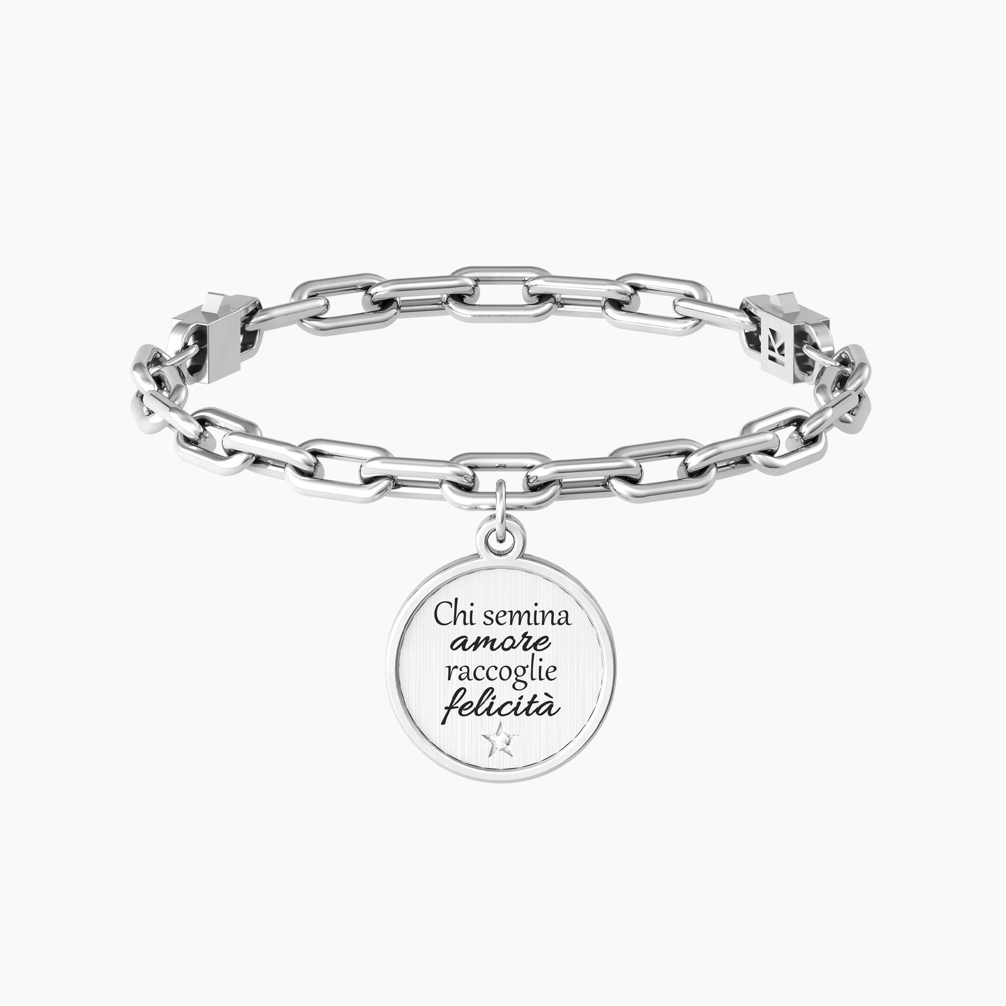 Kidult732104 Bracciale Chi semina amore … Shakespeare