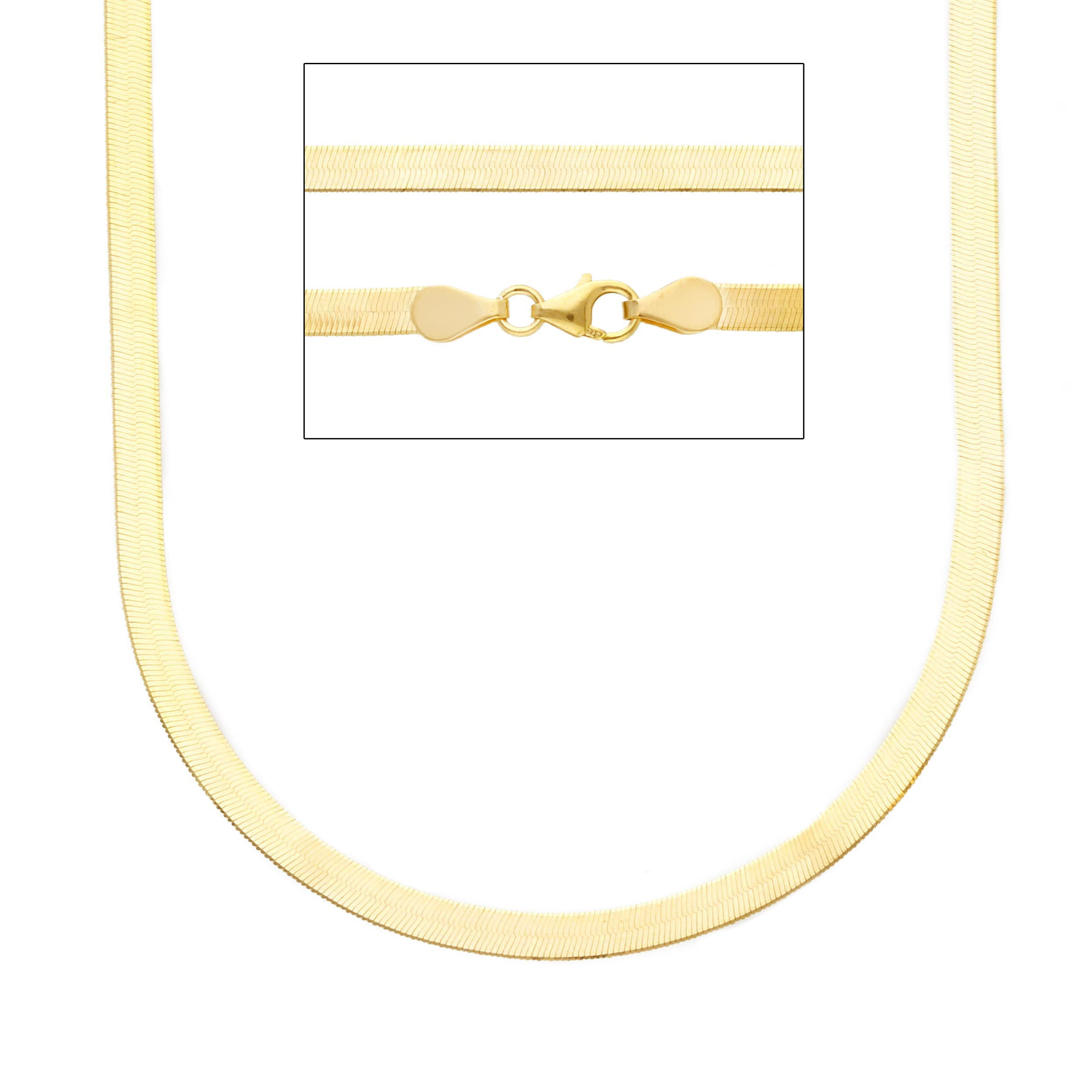 Raggi Collana Snake Piatto oro giallo GW9MHA028GG40