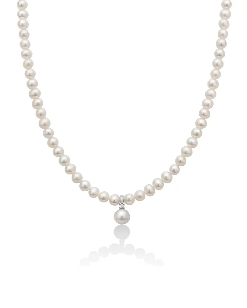 Miluna Collana Perle Regina PCL5528V