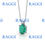 Miniatura: Raggi Collana Smeraldo e Diamante FCP-CS-085/001