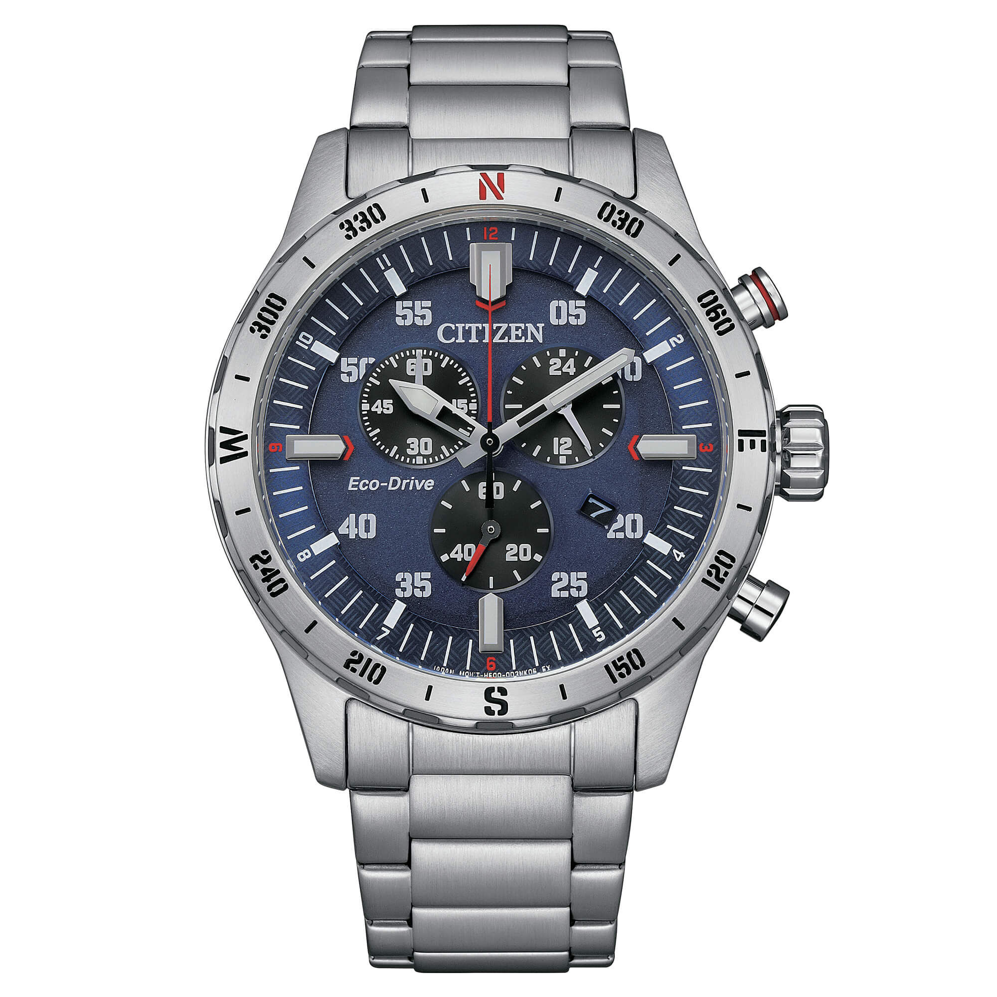 Orologio Citizen Outdoor Crono Eco Drive 43 mm. AT2520-89L