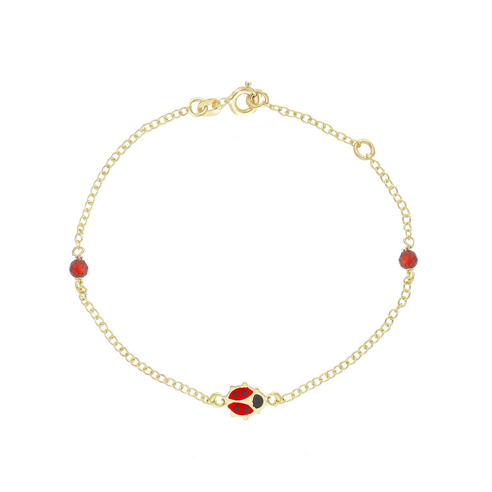 Raggi Bracciale Coccinella oro giallo GW278291