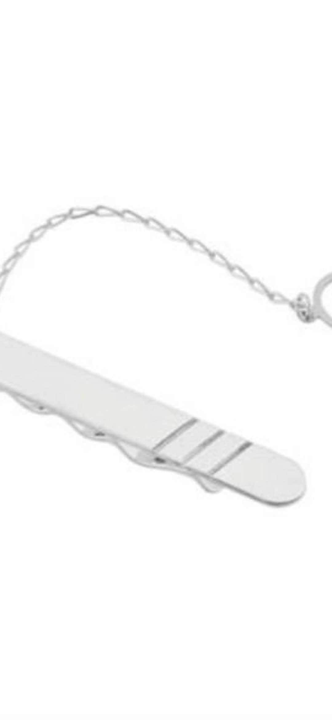 Raggi Fermacravatta in argento H/FCLAB 007