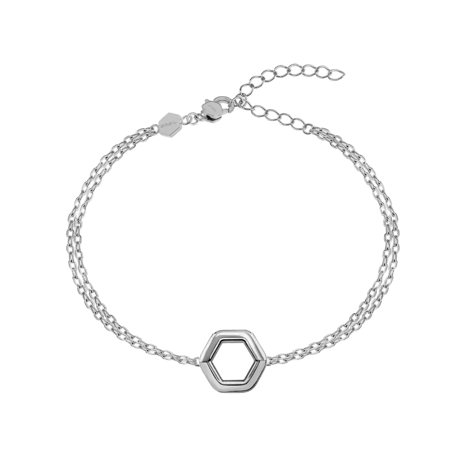 BREIL HEXAGONIA BRACCIALE IN ACCIAIO TJ3509