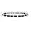 Miniatura: Breil Bracciale in acciaio e ceramica nera CERAMIC BRICK TJ3454