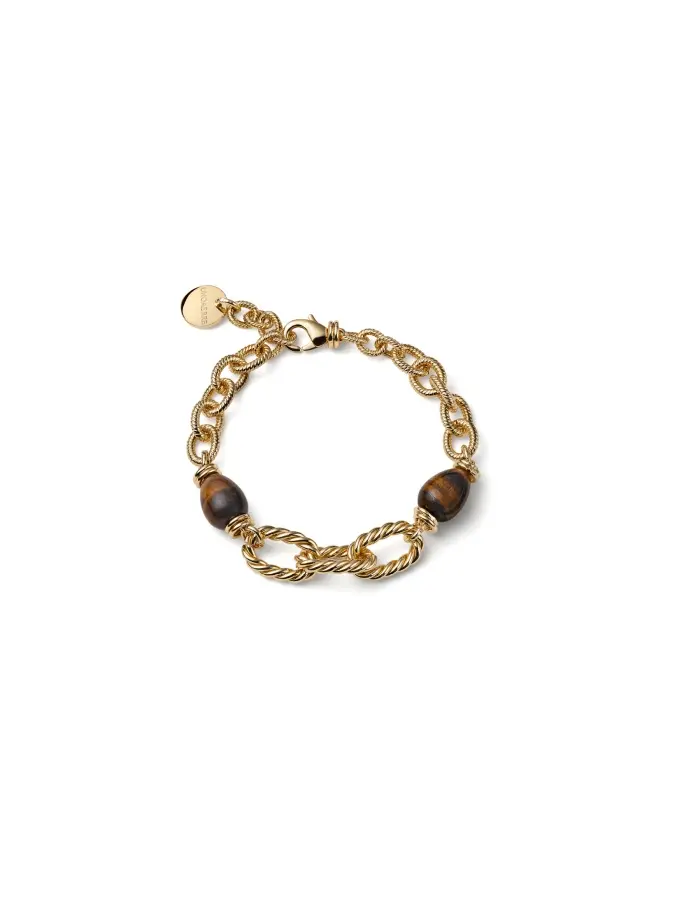 Unoaerre Bracciale Torchon e Occhio di Tigre 014EXB0164000 - 2888