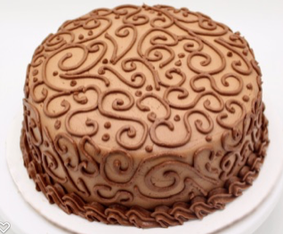 Chocolate on chocolate