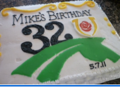 Birthday Derby cake