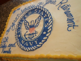Retirement cake