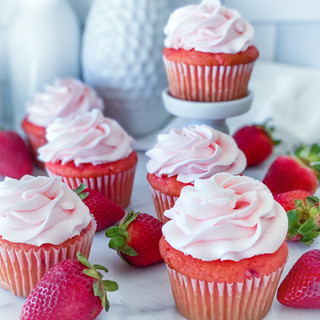 Strawberry Cupcakes