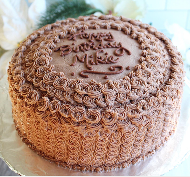 Chocolate Cake w Vanilla Filling