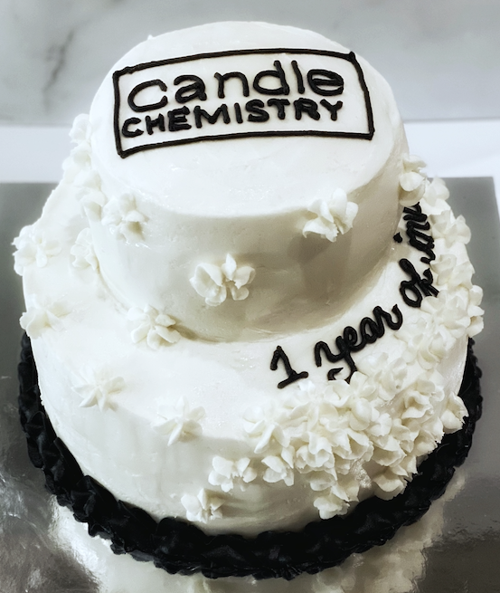 Tiered Logo Cake