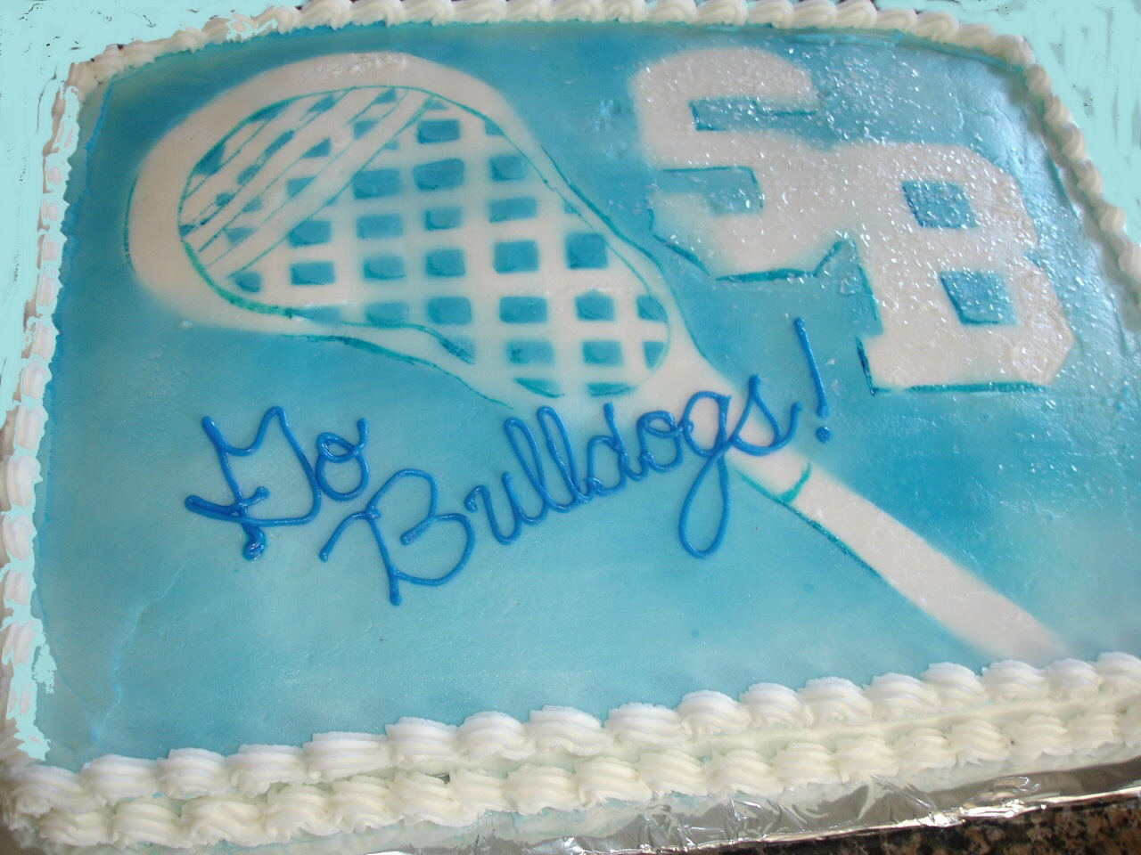 Lax sheet cake